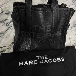 Marc Jacobs Black Leather Tote